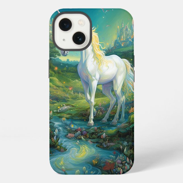 Unicorn Fantasy Art iPhone Case (Back)