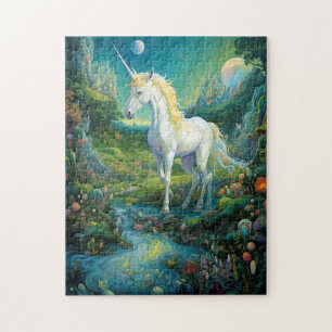 Unicorn Fantasy Art Jigsaw Puzzle