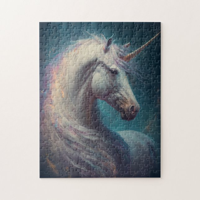 Unicorn Fantasy Art Jigsaw Puzzle (Vertical)