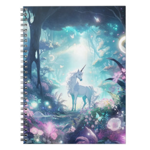 Unicorn Fantasy Art Notebook
