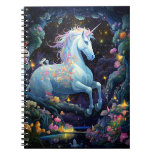Unicorn Fantasy Art Notebook