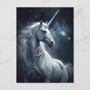 Unicorn Fantasy Art Postcard