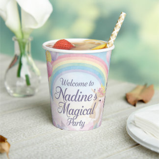 Unicorn Fantasy Party Paper Cup