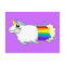 Unicorn Farts Postcard