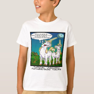 Unicorn Father/Son Bonding Funny T-Shirt