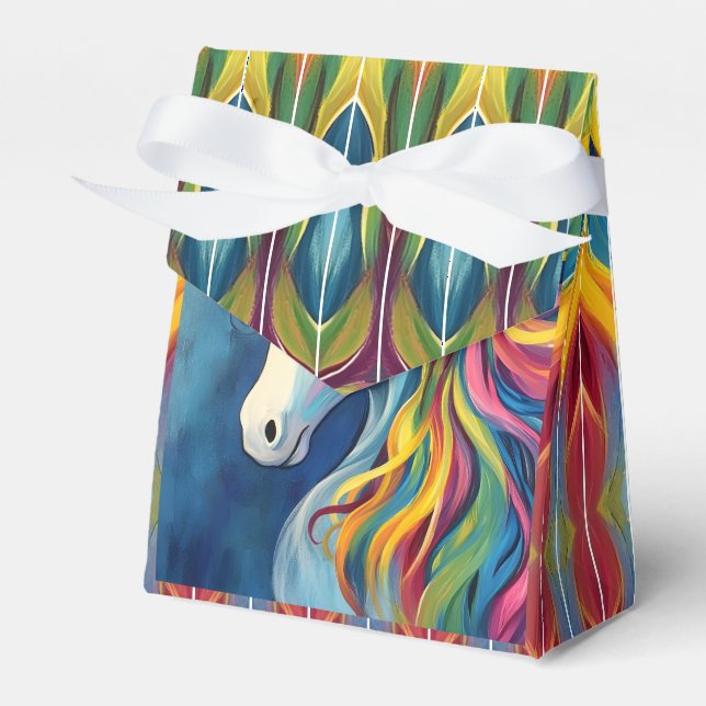unicorn favour box (Front Side)