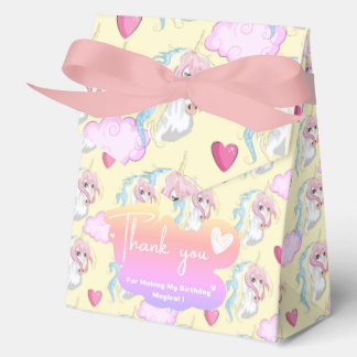 Unicorn Favour Box