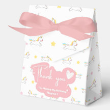 Unicorn Favour Box