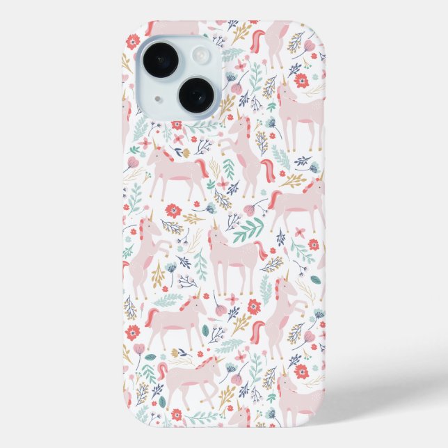 Unicorn Fields Case-Mate iPhone Case (Back)