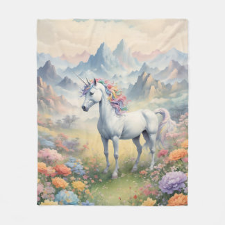 Unicorn Fleece Blanket