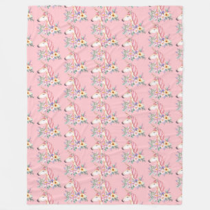 Unicorn Fleece Blanket