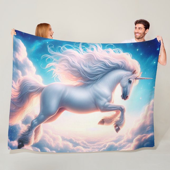 Unicorn Fleece Blanket (In Situ)