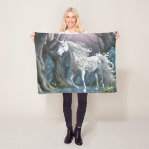 Unicorn Fleece Blanket, 30"x40" Blanket