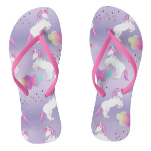 Unicorn Flip Flops