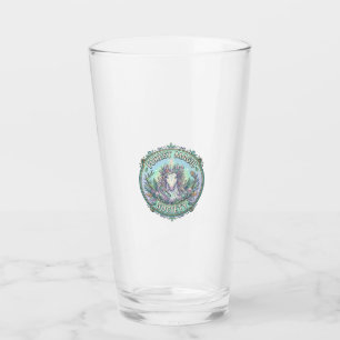 Unicorn Forest Magic Society Graphic Design White Glass