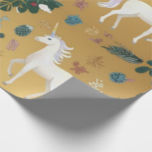 Unicorn Forest Wrapping Paper