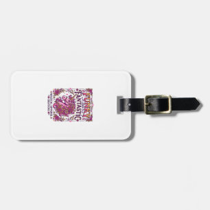 Unicorn Funky and Fantastic Stylish Zazzle Design_ Luggage Tag