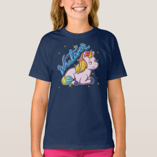 Unicorn Funny with Attitude Whatever Novelty T-Shirt