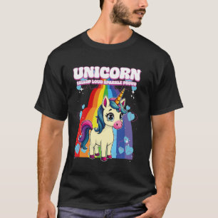 Unicorn Gallop Loud Sparkle Proud Unicorn T-Shirt