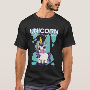 Unicorn Gallop Toward Your Dreams Unicorn T-Shirt