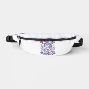 Unicorn Game On Glitter On Graphic Design Merch De Bum Bags