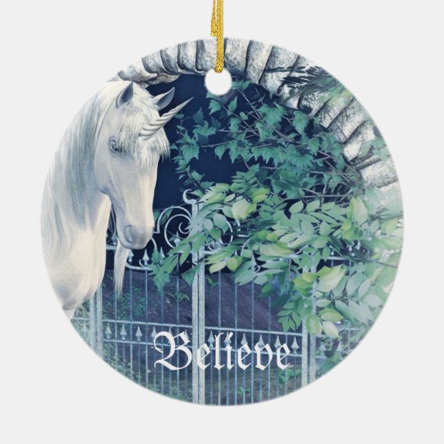 Unicorn garden ornament (Back)