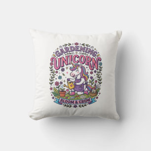 Unicorn Gardening Unicorn Commercial Cute Gift Des Cushion