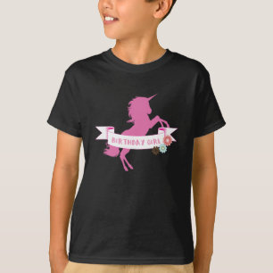 Unicorn Girls Birthday Unicorn Lovers T-Shirt