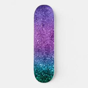 Unicorn Girls Glitter #10 #shiny Skateboard