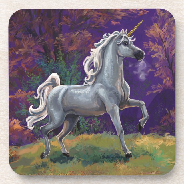Unicorn Glade Coaster (Front)
