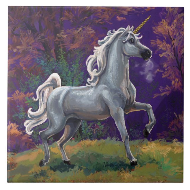 Unicorn Glade Tile (Front)
