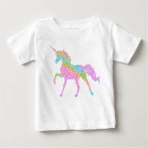 Unicorn Glitter Top for kids