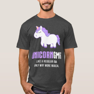 Unicorn Gma Funny Cute Magical Grandma Gift T-Shirt