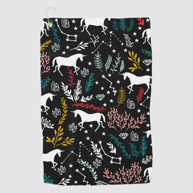 Unicorn Golf Towel (Front)