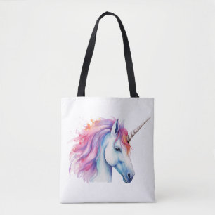 Unicorn Head  Tote Bag