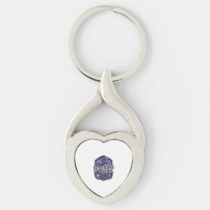 Unicorn Hexes Horses and Horns POD Ready POD Artwo Key Ring