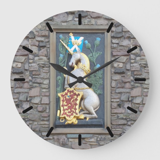 Unicorn, Holyrood Palace Large Clock (Front)