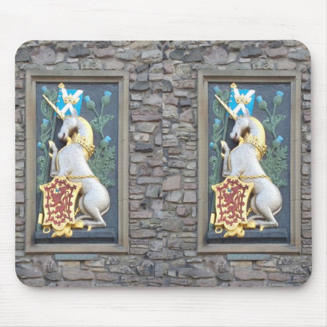 Unicorn, Holyrood Palace Mouse Pad (Front)