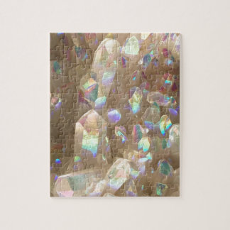 Unicorn Horn Aura Crystals Jigsaw Puzzle
