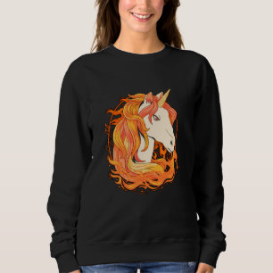 Unicorn horse face costume best sweatshirt