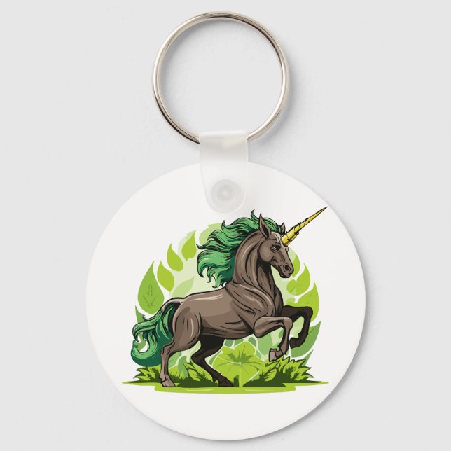 Unicorn horse key ring (Front)