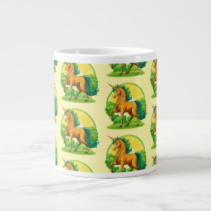Unicorn horse large coffee mug