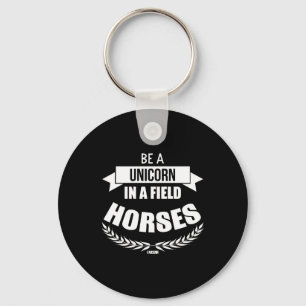 Unicorn horse mythical creatures Pony Unicorn      Key Ring