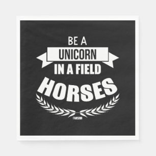 Unicorn horse mythical creatures Pony Unicorn Napkin