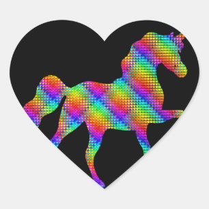 Unicorn Horse Rainbow Gift Heart Unicorn Sticker