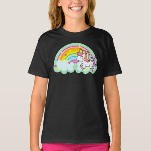 Unicorn Horse with Rainbow Cartoon-24964 T-Shirt