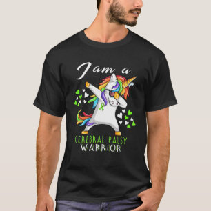 Unicorn I Am A Cerebral Palsy Warrior T-Shirt