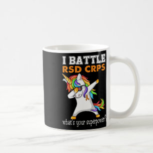 Unicorn I Battle Rsd Crps Awareness Coffee Mug