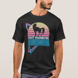 Unicorn I Fart Rainbows T-Shirt
