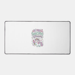 Unicorn Ice Cream Unicorn Dream Cute Pastel Produc Desk Mat